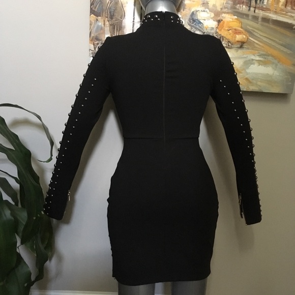 SOLD OUT! Stunning Sexy Bodycon Dress in Black - M - Picture 4 of 7